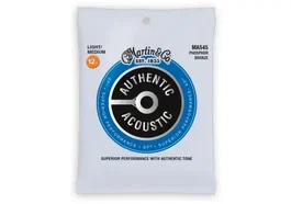 MARTIN Juego Acústica Authentic Sp Phosphor Bronze 92/8 Bluegrass 13-56