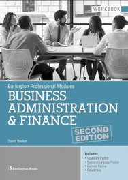BURLINGTON, BUSINESS ADMINISTRATION FINANCE STUDENT BOOK