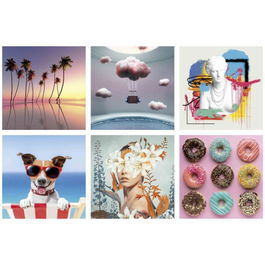 Educa Borrás 20125 Puzzle Cubo 3D Animales, 216 Piezas