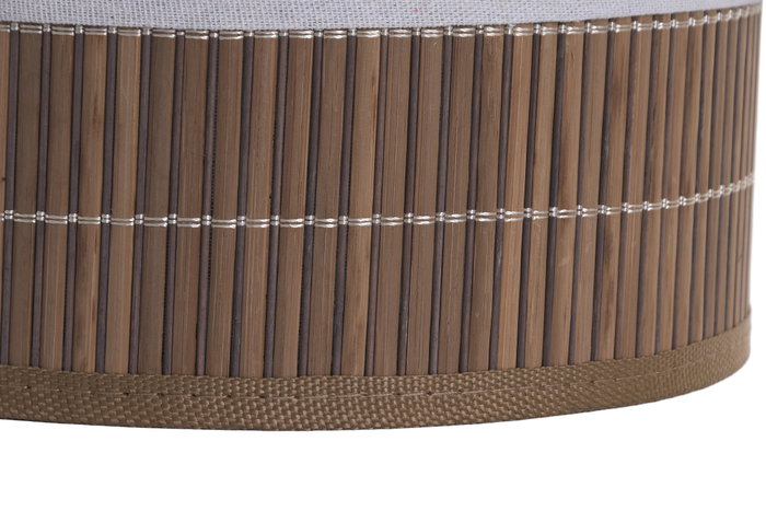 DKD Home Decor Set de 3 Cestas de Bambú Marrón 27x27x16 cm DKD Home Decor Set de 3 Cestas de Bambú Marrón 27x27x16 cm