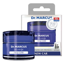 Dr. Marcus Ambientador Deluxe Gel New Car DRM0311 para Coche Casa Oficina 50 ml Duración 75 Días