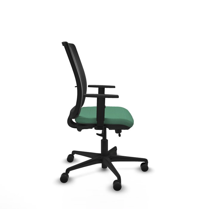 PIQUERAS Y CRESPO Silla de oficina Haches Verde esmeralda y Negro PIQUERAS Y CRESPO Silla de oficina Haches Verde esmeralda y Negro