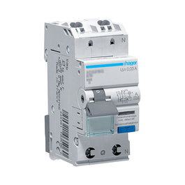 Hager Fi-LS ADS917D 1P+N 127V 6kA B-16A 30mA Tipo A QuickConnect