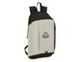 Safta Mochila safta mini con cremallera vertical Kappa grey 390x220x100 mm