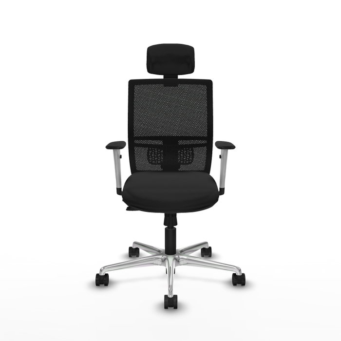 PIQUERAS Y CRESPO Silla de oficina Yunquera Negro