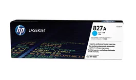 HP Cartucho de tóner original LaserJet 827A cian