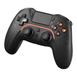 Deltaco Gaming GAM-139 Gamepad inalámbrico y alámbrico Negro para PC, PS4 y Android