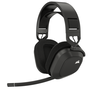 Corsair Auriculares HS80 MAX Wireless Negro CA-9011295-EU Inalámbricos Multiplataforma Bluetooth y 2.4 GHz para PC Mac PS5 PS4 Móvil Sonido Alta Fidelidad