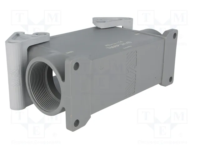 ILME Carcasa para conectores HDC tamaño 104.27 con pestillo doble ILME Carcasa para conectores HDC tamaño 104.27 con pestillo doble