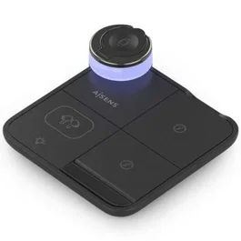 Aisens Cargador Inalámbrico 4 en 1 ASCH-15W4WC062-BK 15W Negro para Móvil Apple Watch Auriculares