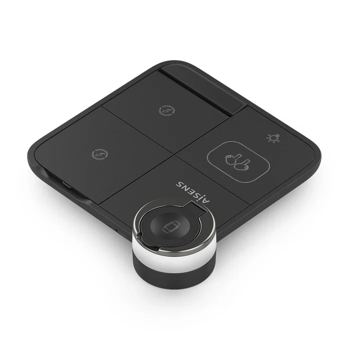 Aisens Cargador Inalámbrico 4 en 1 15W USB-C Negro ASCH-15W4WC062-BK Aisens Cargador Inalámbrico 4 en 1 15W USB-C Negro ASCH-15W4WC062-BK