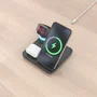 Aisens Cargador Inalámbrico 4 en 1 15W USB-C Negro ASCH-15W4WC062-BK
