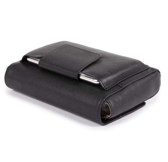 Piquadro Dafne Bolso de cuero Negro 19 cm Piquadro Dafne Bolso de cuero Negro 19 cm