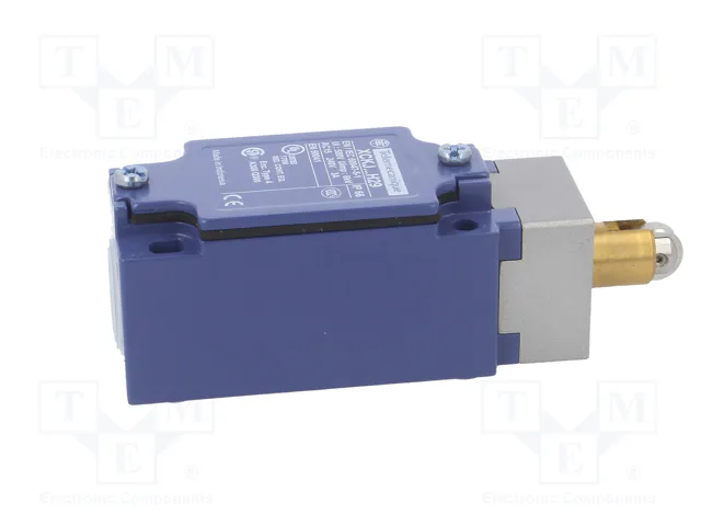 TELEMECANIQUE SENSORS Interruptor de fin de carrera con roldana metálica Ø12mm NO + NC