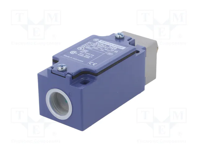 TELEMECANIQUE SENSORS Interruptor de fin de carrera con roldana metálica Ø12mm NO + NC