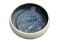 DKD Home Decor Bol de Gres Esmaltado Azul Marino