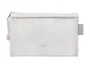Liderpapel Bolsa Zipper Bag Poliester Transpirable Multiusos Cierre Cremallera DIN A6 Blanco