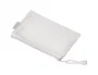 Liderpapel Bolsa Zipper Bag Poliester Transpirable Multiusos Cierre Cremallera DIN A6 Blanco