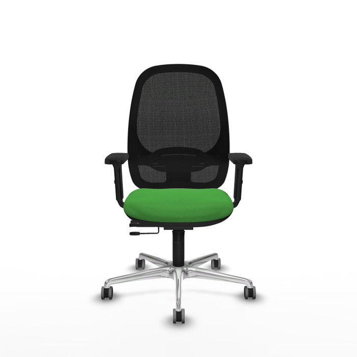 PIQUERAS Y CRESPO Silla de oficina Cilanco Verde y Negro con mecanismo Sincro/Traslack PIQUERAS Y CRESPO Silla de oficina Cilanco Verde y Negro con mecanismo Sincro/Traslack