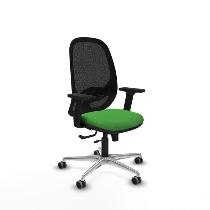 PIQUERAS Y CRESPO Silla de oficina Cilanco Verde y Negro con mecanismo Sincro/Traslack PIQUERAS Y CRESPO Silla de oficina Cilanco Verde y Negro con mecanismo Sincro/Traslack