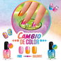 Monster High Estudio de Uñas Glam Ghoulish con Accesorios, Esmaltes de Cambio de Color, Pegatinas y Purpurina