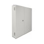 DeLOCK Caja de distribución de pared de fibra óptica con doble puerta gris