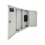 DeLOCK Caja de distribución de pared de fibra óptica con doble puerta gris