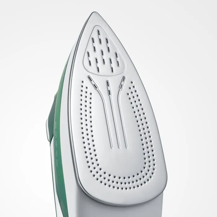 Severin Plancha de Vapor BA3261 Suela Acero Antigoteo Vapor Continuo 85g/min 2400W Verde