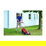 Einhell GE-CM 18/33 Li Cortacésped de Batería 18V, Ancho de Corte 33 cm para hasta 200 m², con Batería de 4.0 Ah (Ión-Litio), Color Negro/Rojo