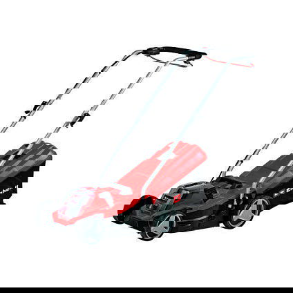 Einhell GE-CM 18/33 Li Cortacésped de Batería 18V, Ancho de Corte 33 cm para hasta 200 m², con Batería de 4.0 Ah (Ión-Litio), Color Negro/Rojo Einhell GE-CM 18/33 Li Cortacésped de Batería 18V, Ancho de Corte 33 cm para hasta 200 m², con Batería de 4.0 Ah (Ión-Litio), Color Negro/Rojo