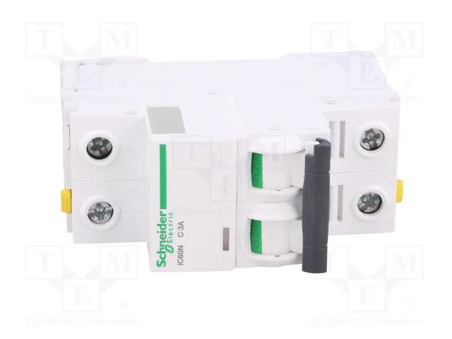 SCHNEIDER ELECTRIC Interruptor magnetotérmico iC60N 2 polos 3A C