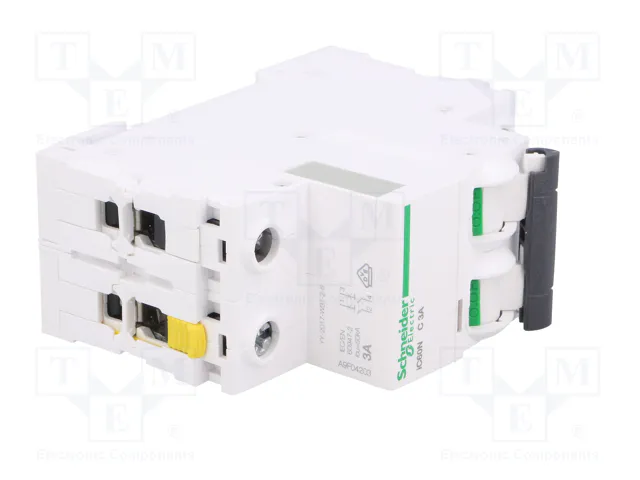 SCHNEIDER ELECTRIC Interruptor magnetotérmico iC60N 2 polos 3A C