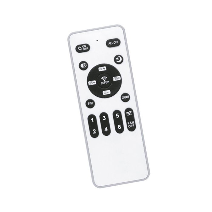 Cristalrecord Ventilador de Techo con LED Antila Mini XS - 3 Aspas Retráctiles, Motor DC 35W, 3000 LM, 3CCT Dimmable, Control Remoto, Negro, Ø55 cm