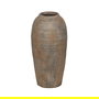 Jarrón Gris Cerámica Decoración 24 X 24 X 49 cm