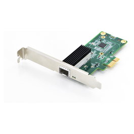 Digitus Tarjeta de Red Interna PCI Express SFP Gigabit Ethernet para Fibra Óptica, Intel, 1000 Mbit/s, IEEE 802.3x, Compatible con Windows, Mac, Linux