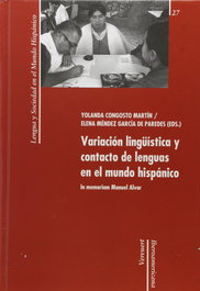 Variación lingüística y contacto de lenguas mundo hispánico, Yolanda Congosto Martin - IBEROAMERICANA - VERVUERT
