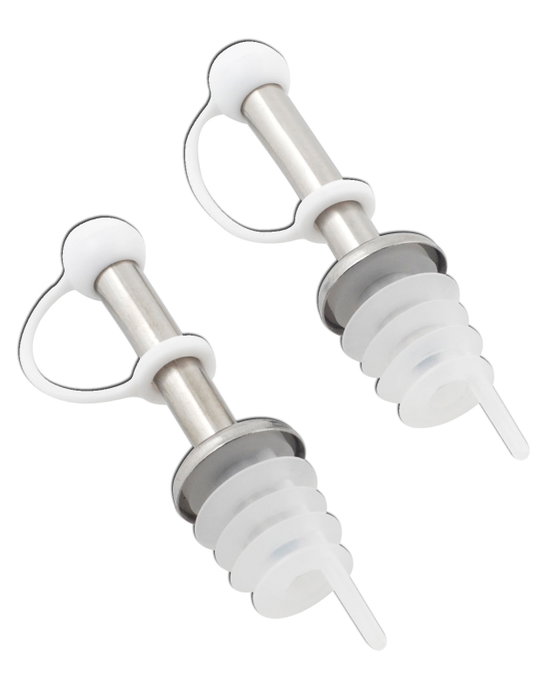 METALTEX Juego de 2 Tapones Vertedores Inox/Plastic METALTEX Juego de 2 Tapones Vertedores Inox/Plastic