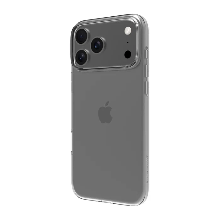 Dbramante1928 Funda para iPhone 17 Pro Max Transparente, Carcasa de Plástico con Carga Inalámbrica, Resistente a Golpes y Rayones