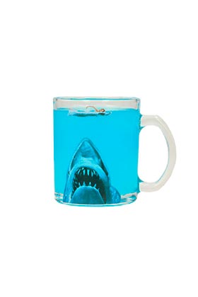 SD Toys Taza Transparente Tiburón Jaws