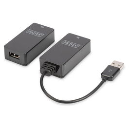 Digitus Extensor USB 1.1 a CAT5/5e/6 45m Negro