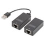 DIGITUS Extender USB DA-70139-2 con alcance de 60m