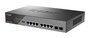 D-Link DSS-200G Switch Gigabit Ethernet 8x 10/100/1000 Mbps PoE, 2x SFP 1000 Mbps, PoE 130W, 6kV Protección Contra Sobretensiones, Color Gris