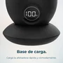 Cecotec Bamba PrecisionCare Skull Afeitadora Eléctrica 7 Cuchillas Inoxidable Negro Recargable 60 Min Pantalla Batería con Base Cargador 04443