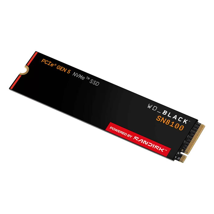 WD Black SN8100 NVMe SSD M.2 2280 8TB PCI Express 5.0 WD Black SN8100 NVMe SSD M.2 2280 8TB PCI Express 5.0