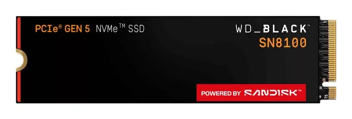 Western Digital WD_BLACK SN8100 NVMe 8 TB M.2 Western Digital WD_BLACK SN8100 NVMe 8 TB M.2