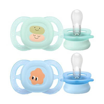 Avent Chupete Silicona Ultra Start 0-2 Meses Niño Dibujo 2 Unidades Avent Chupete Silicona Ultra Start 0-2 Meses Niño Dibujo 2 Unidades