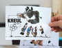 Kreul Kit de pintura de dedos MUCKI Pintamos con nuestras manos y dedos +4 años