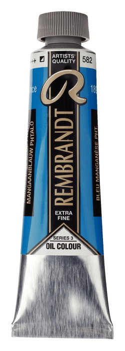 Rembrandt Óleo Azul Manganeso Ftalo 582 Tubo 40 ml Rembrandt Óleo Azul Manganeso Ftalo 582 Tubo 40 ml