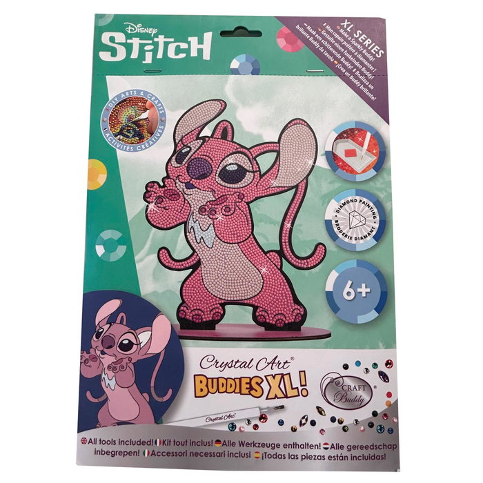 Crayola CAXLBD-DNY003 Crystal Art XL Buddy Angel Kit Creativo Disney Crayola CAXLBD-DNY003 Crystal Art XL Buddy Angel Kit Creativo Disney