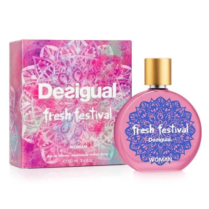 Desigual Fresh Festival Eau de Toilette 100 ml Spray Desigual Fresh Festival Eau de Toilette 100 ml Spray